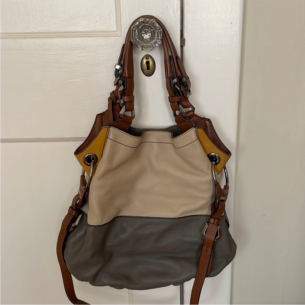 orYANY Handbag in Multicolor Leather Bag